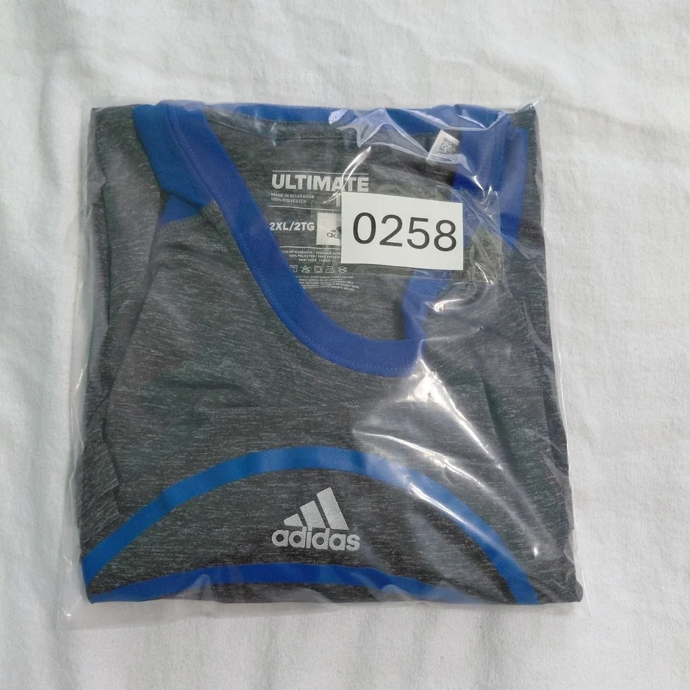 Orlando Magic Shirt Mens 2XL Gray NBA Basketball Adidas Long Sleeve Climalite